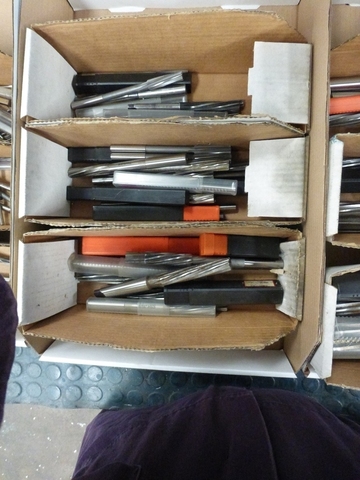 Box of Assorted Reamers