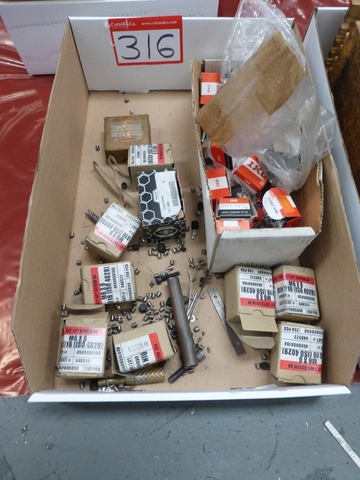 Box of Various Rivets and Grub Screws