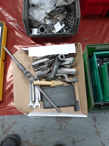 Qty of Assorted Springs, Bolts, Threadmaster Gauges, Clamps