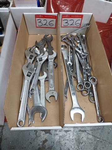(2) Boxes of Assorted Adjustable/Fixed Spanners