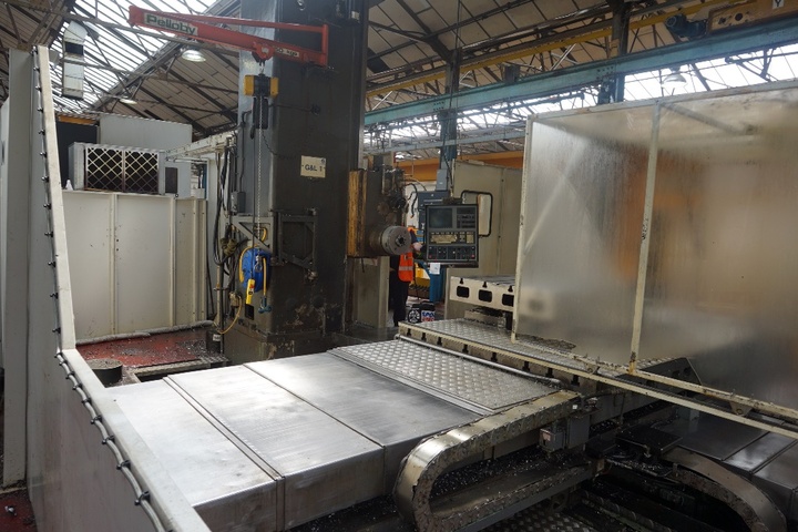 Giddings and Lewis Fraser Type G50T CNC Horizontal Borer