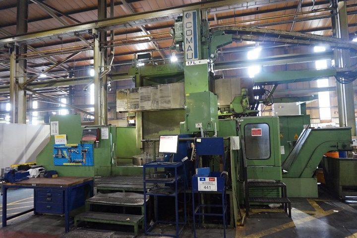 Comau Morando Ram Type  CNC Vertical Borer