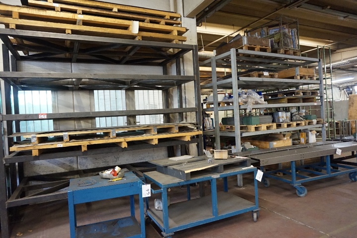 (5) Bays of Heavy Duty Racking including Contents