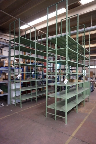 (2) Bays of Collapsible Racking