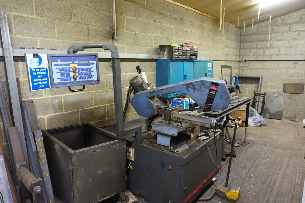 MEP Model Shark 280SX Horizontal Bandsaw