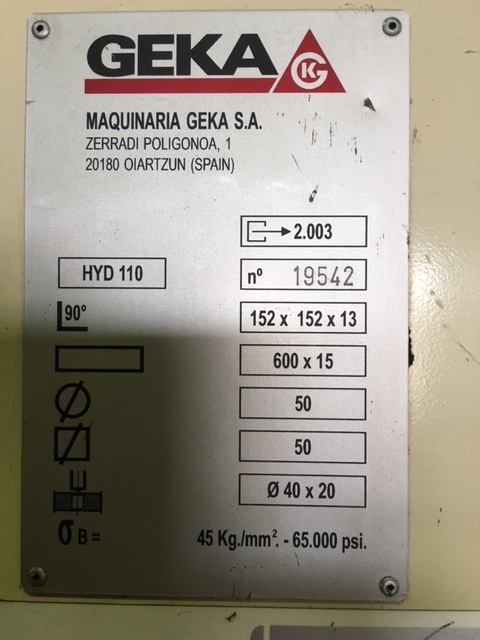 Geka Hydracrop 110A