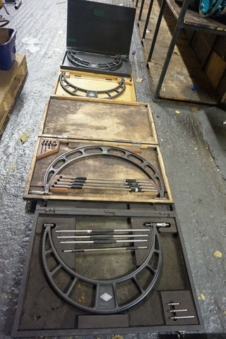 16” – 20” Micrometer, 18” Micrometer, 19” Micrometer and 20” – 24” Micrometer