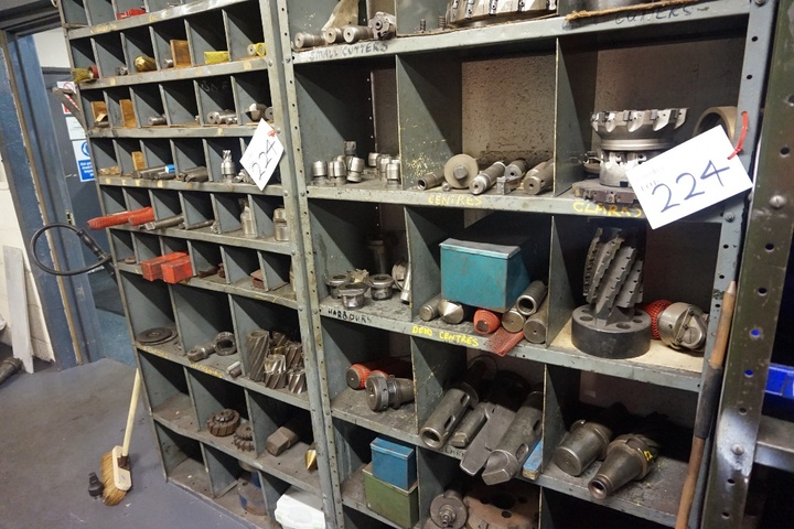 (2) Racks with Qty of Cutters