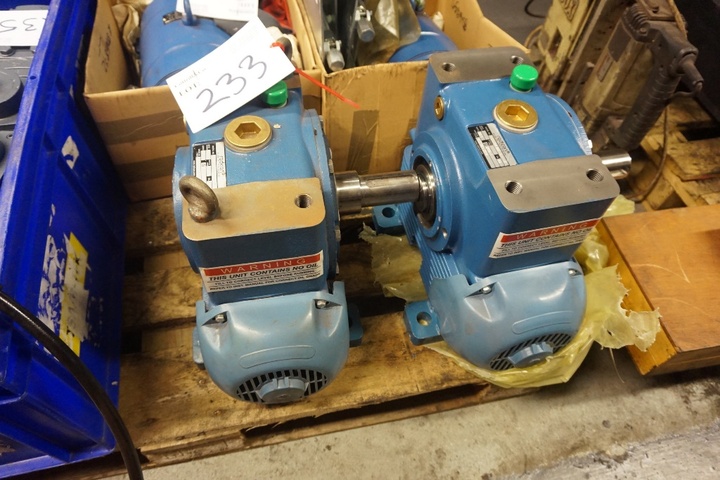(2) Brand New Gear Boxes