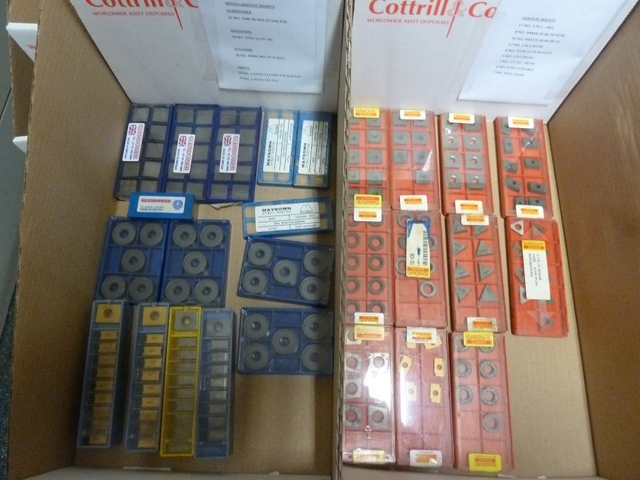 Qty of Sandvik & Maydown Inserts