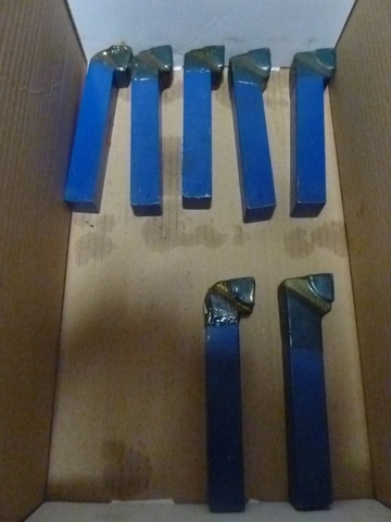 Qty Brazed Tip Turning Tools