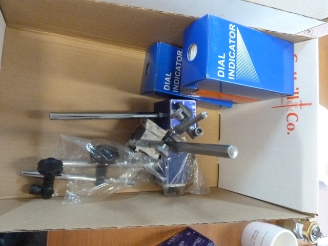 (3) Mag Stands and Dial Indicators