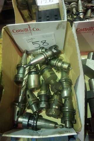 Box of CAT 40 Tooling