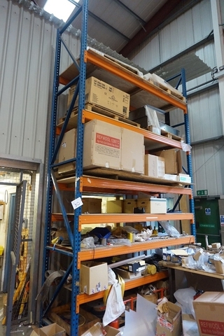 Qty (5) Bays of Racking – 2.8m (l) x 0.9m x 5m (h)