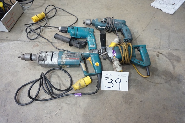 Qty of 110v Electrical Hand Tools
