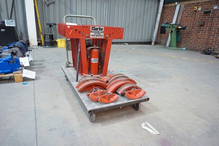 (3) Clarke Strong Arm Pipe Benders