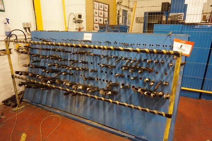 Double Sided Rack of Morse Taper Drills