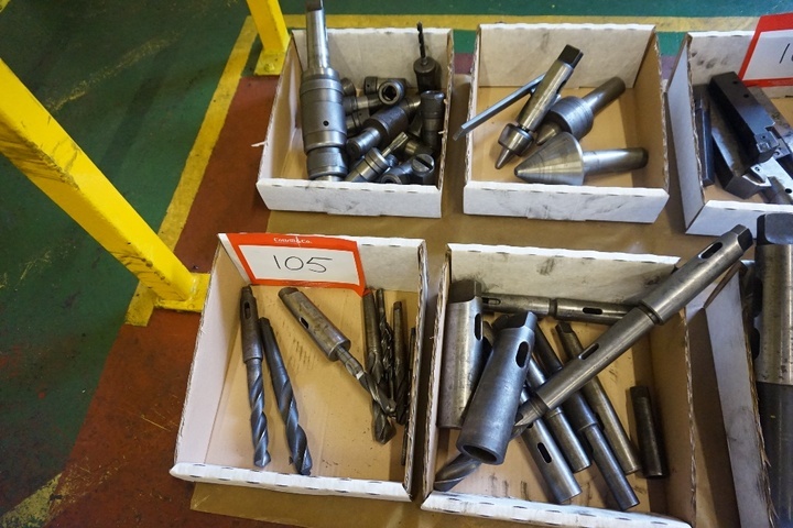 (4) Boxes Containing Tapping Box & Collets