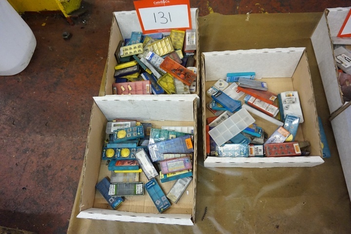 (3) Boxes of Carbide Tips