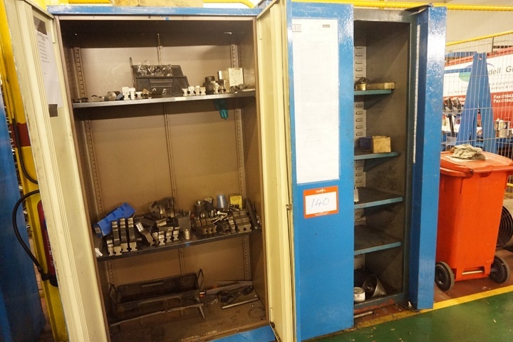 (2) Steel Storage Cupboards