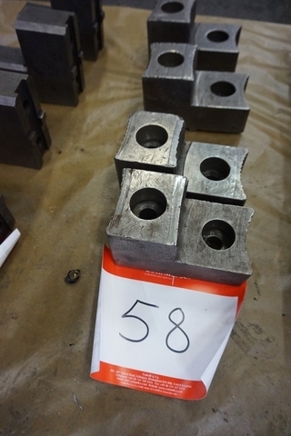 (4) Webster & Bennett Standard Table Jaws