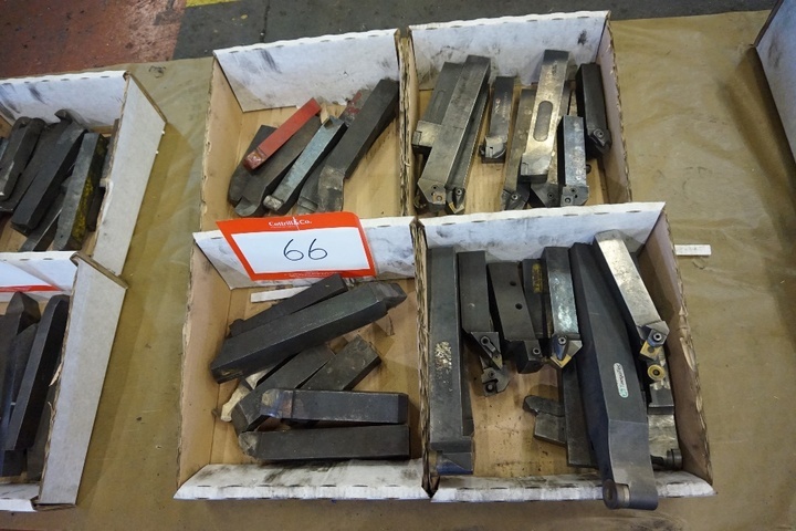 (4) Boxes of Turning Tools