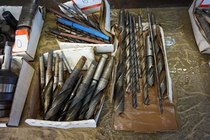 (3) Boxes of Morse Taper Drills