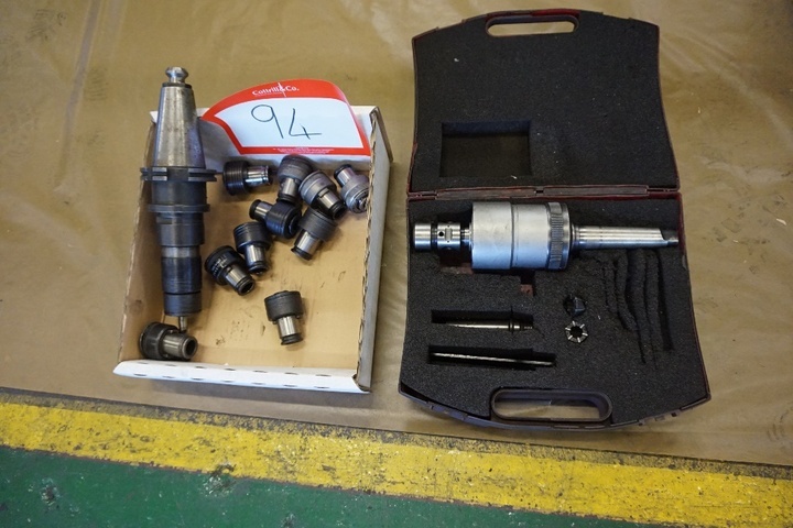 (2) Tapping Boxes & Collets