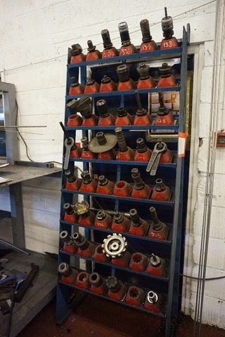 Rack of 40 Int Tool Holders
