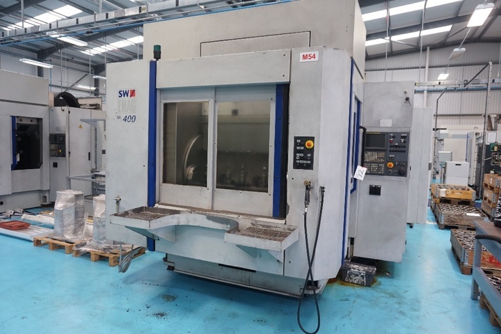 SW Emag Type BA400 Twin Spindle 4-Axis Horizontal Machining Centre