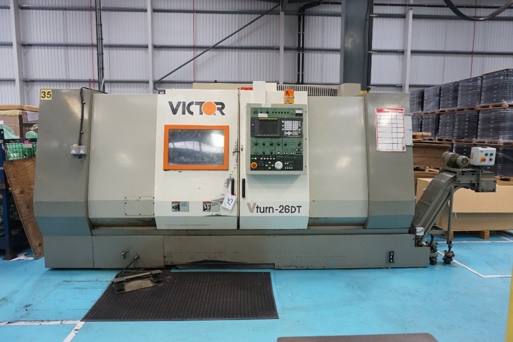 Victor V Turn 26DT 4 Axis CNC Lathe