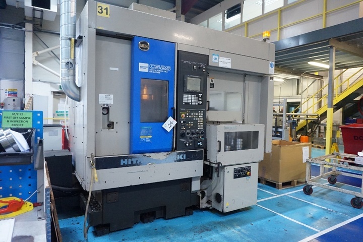 Hitachi Seiki CS25 Vertical Lathe