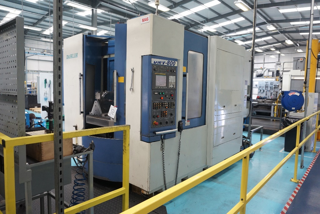 Dahlih DL-DMV800 Twin Pallet 3 Axis Vertical Machining Centre