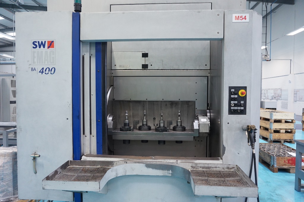 SW Emag Type BA400 Twin Spindle 4-Axis Horizontal Machining Centre