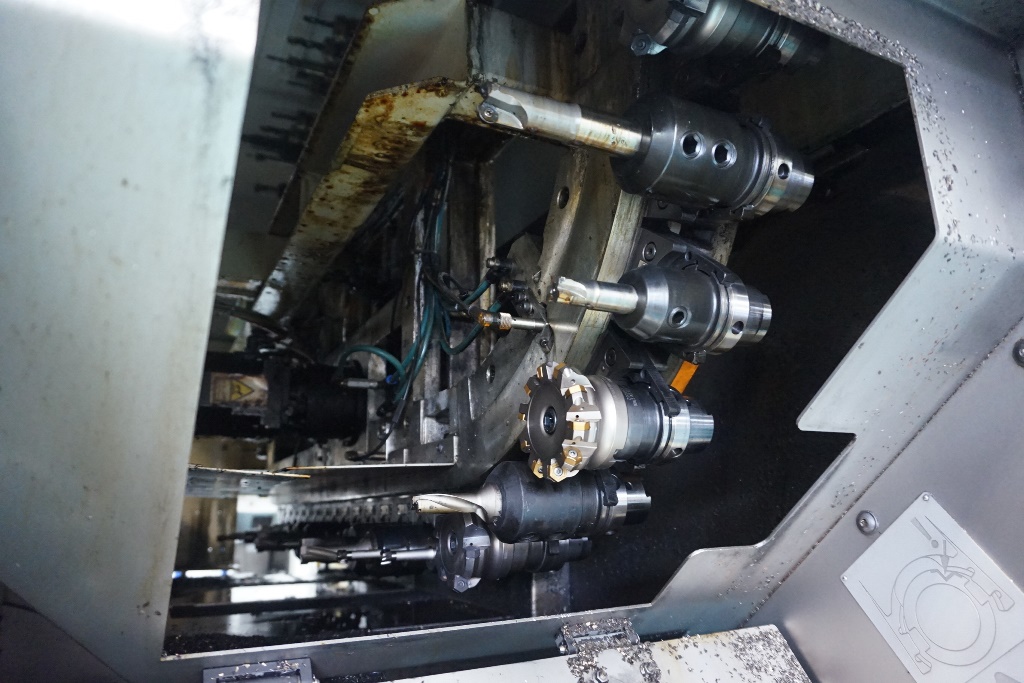 SW Emag Type BA400 Twin Spindle 4-Axis Horizontal Machining Centre