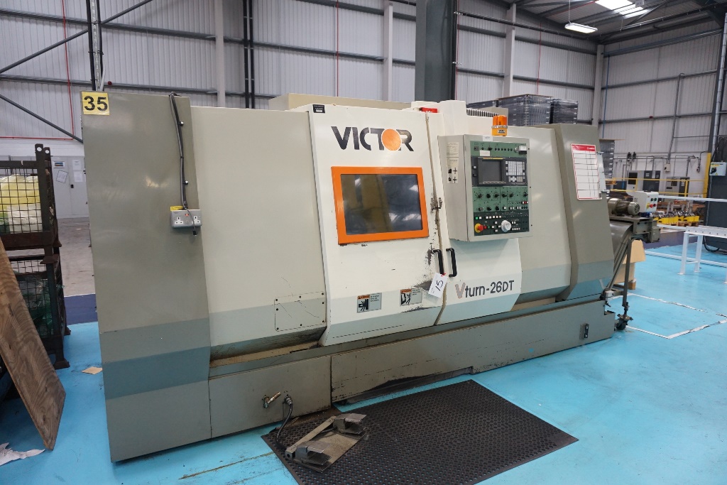 Victor V Turn 26DT 4 Axis CNC Lathe