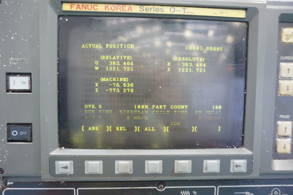 Daewoo Puma 12L 2 Axis CNC Lathe