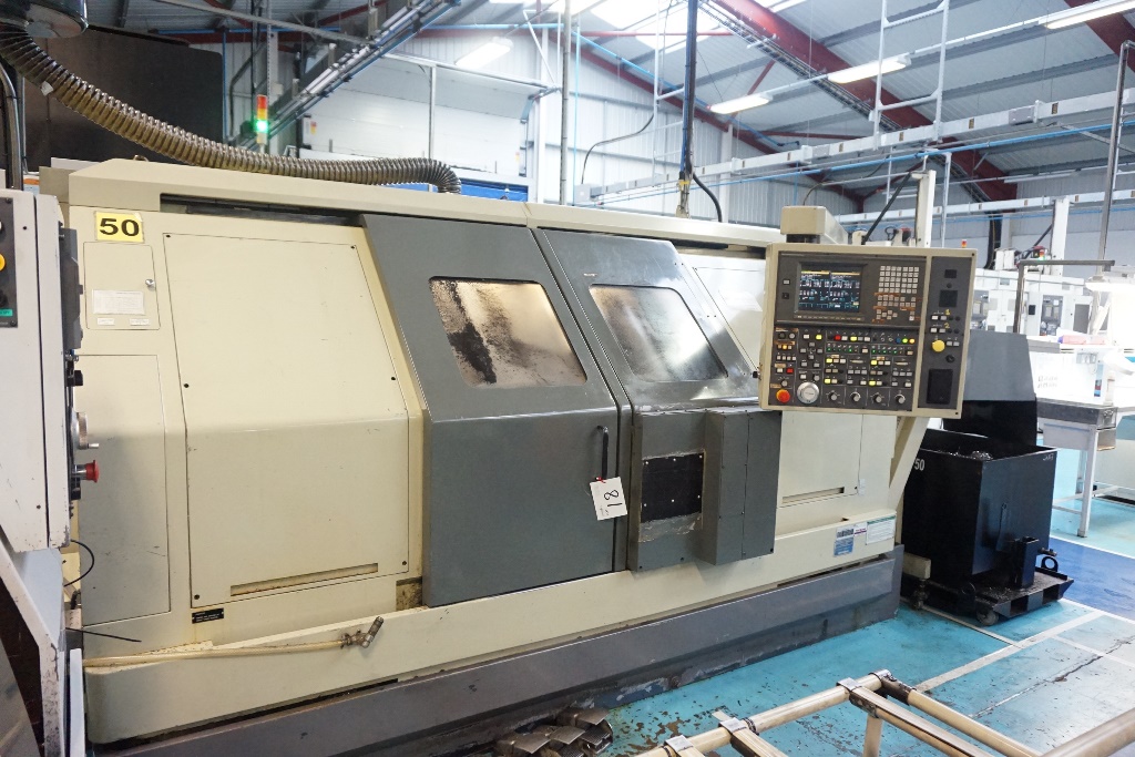 Takisawa Type TD 260 Twin Spindle CNC Lathe