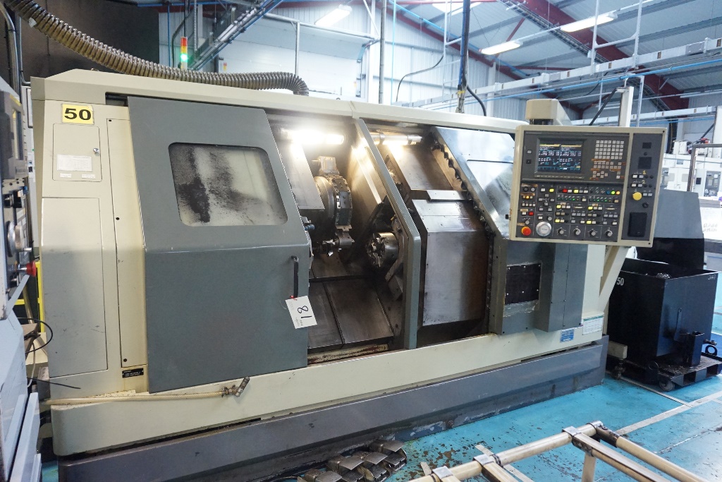 Takisawa Type TD 260 Twin Spindle CNC Lathe