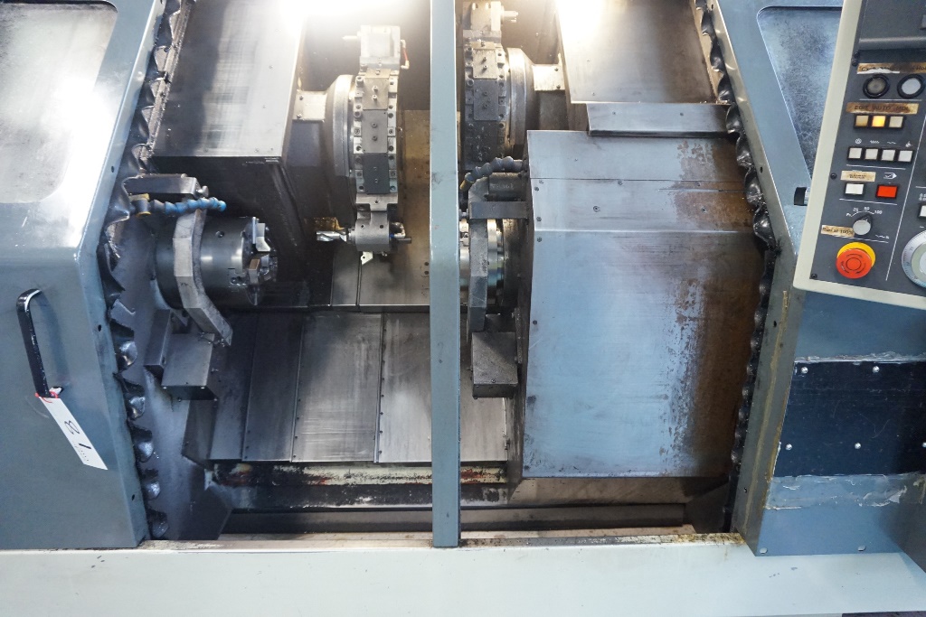 Takisawa Type TD 260 Twin Spindle CNC Lathe