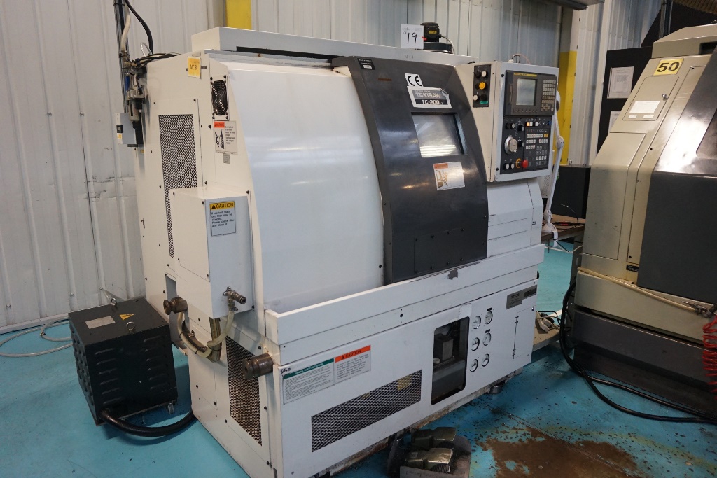 Takisawa Type TC-200L3 Single Spindle CNC Lathe