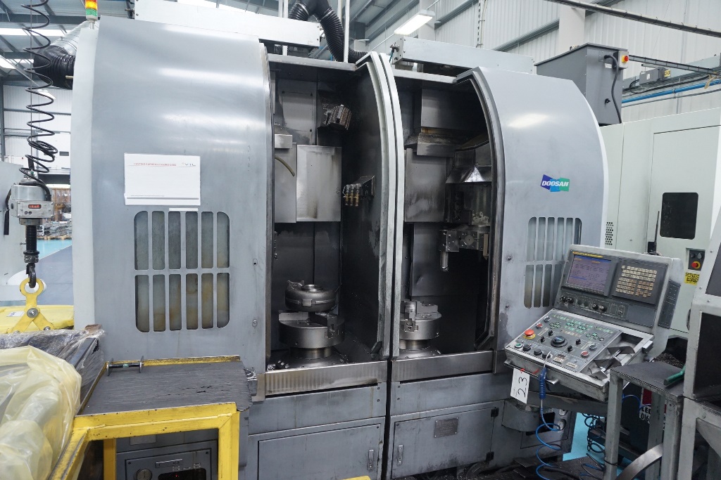 Doosan Twin Spindle Vertical Lathe