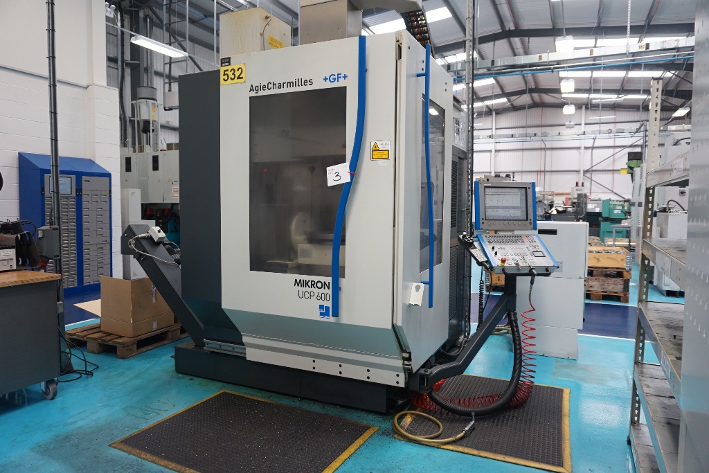 Mikron Type UCP 600 5-Axis Vertical Machining Centre