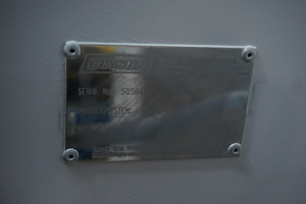 Guyson Formula 1400 Blast Machine