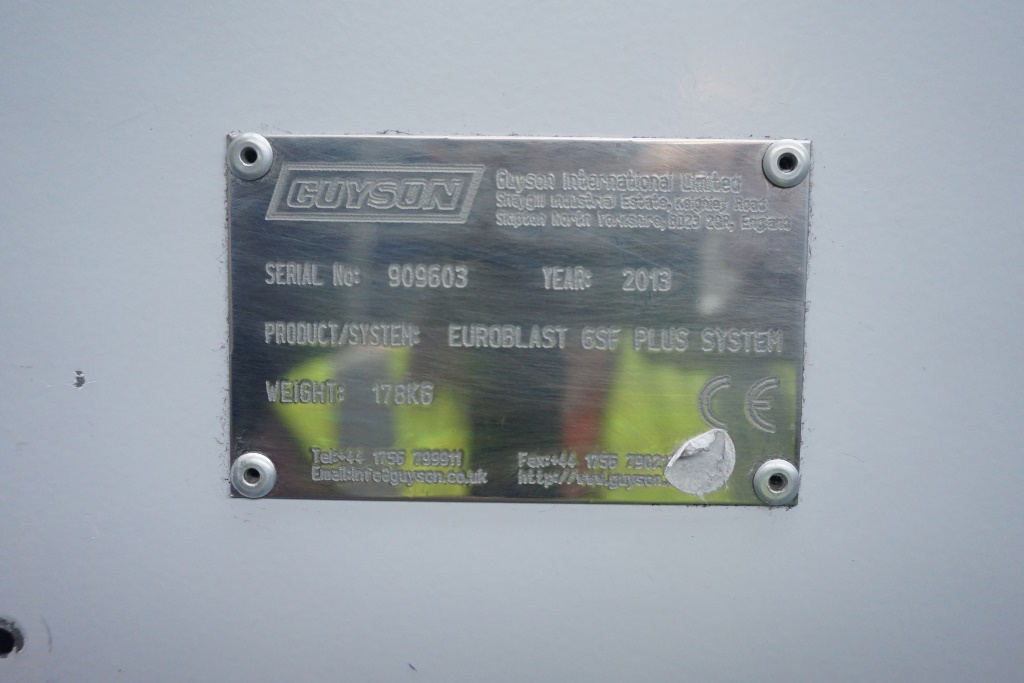 Guyson Grit/Sand Blaster