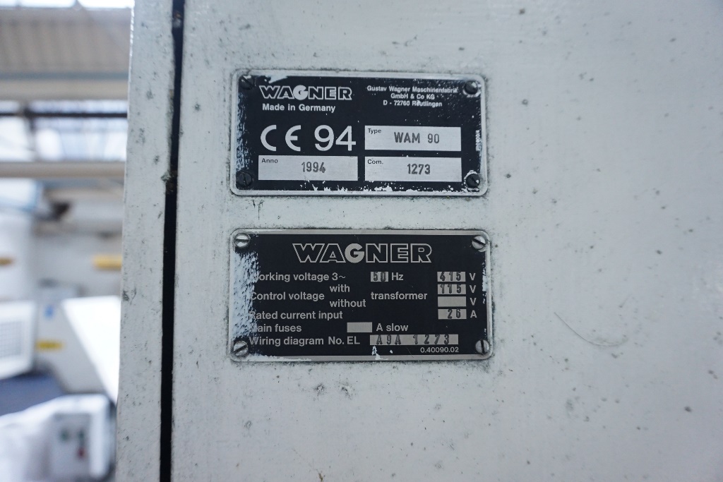 Wagner Type WAM90 Automatic Saw