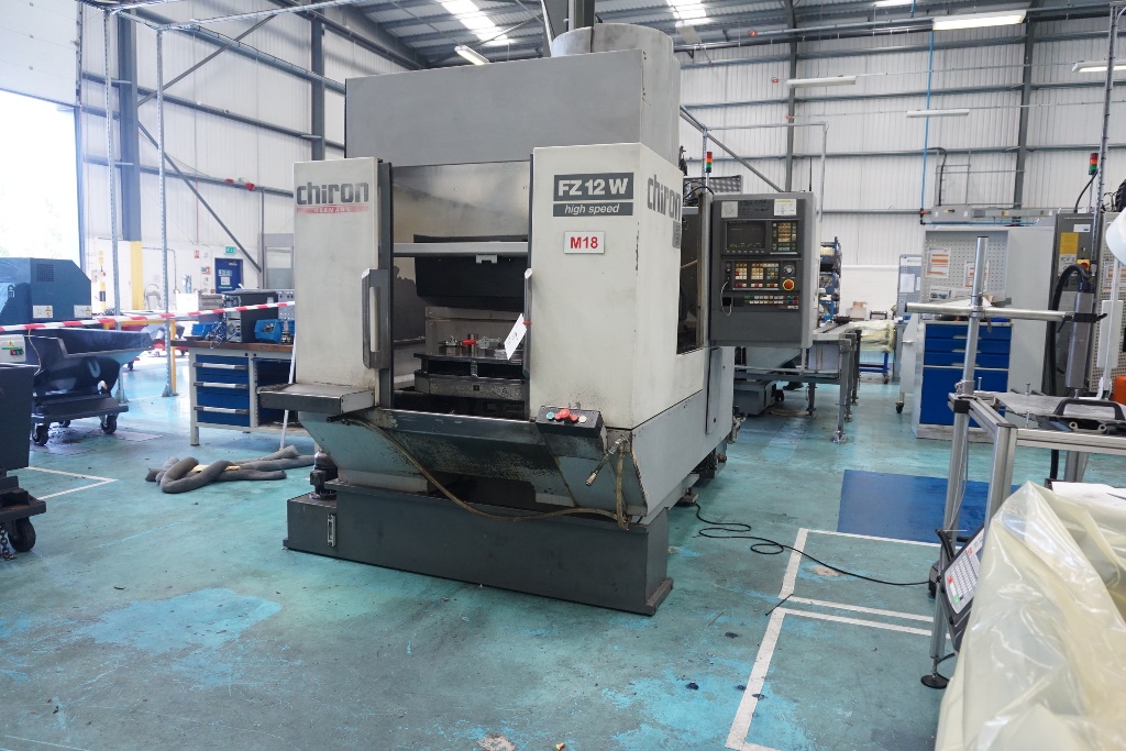 Chiron FZ12W Twin Pallet Vertical Vertical Machining Centre