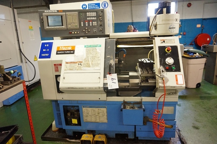 Mazak Quick Turn 6G CNC Lathe