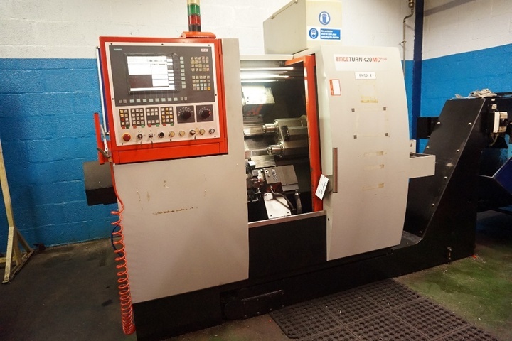 Emco Turn 420 MC Plus Twin Spindle Sub Spindle CNC Lathe