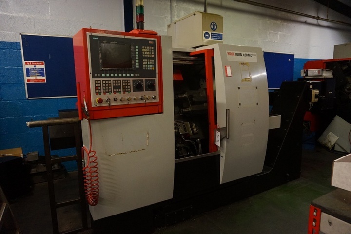 Emco Turn 420 MC Plus Twin Spindle Sub Spindle CNC Lathe